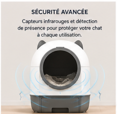 Litiére Automatique Intelligente Chat