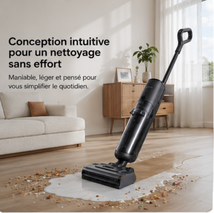 Aspirateur Laveur Sans Fil