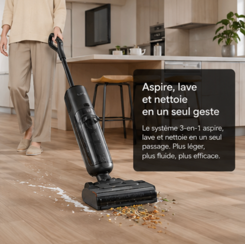 Aspirateur Laveur Sans Fil