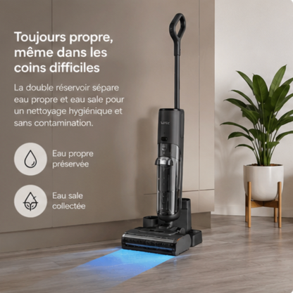 Aspirateur Laveur Sans Fil