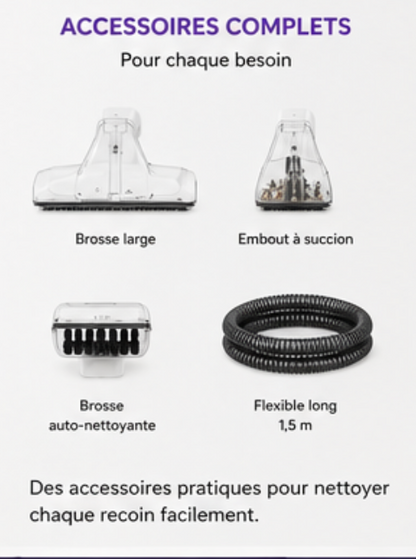 Aspirateur Laveur Canapé.
