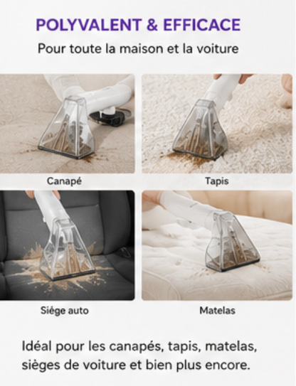 Aspirateur Laveur Canapé.