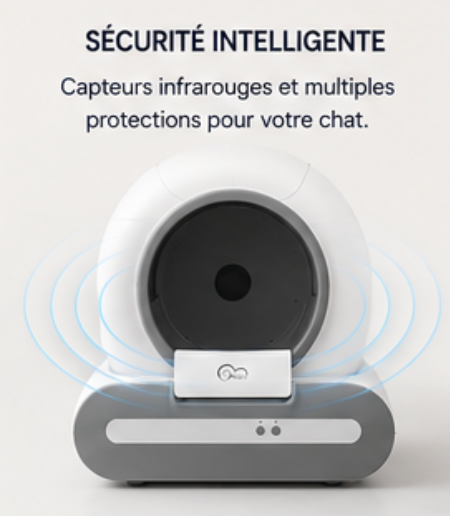 Litière Automatique Design Chat